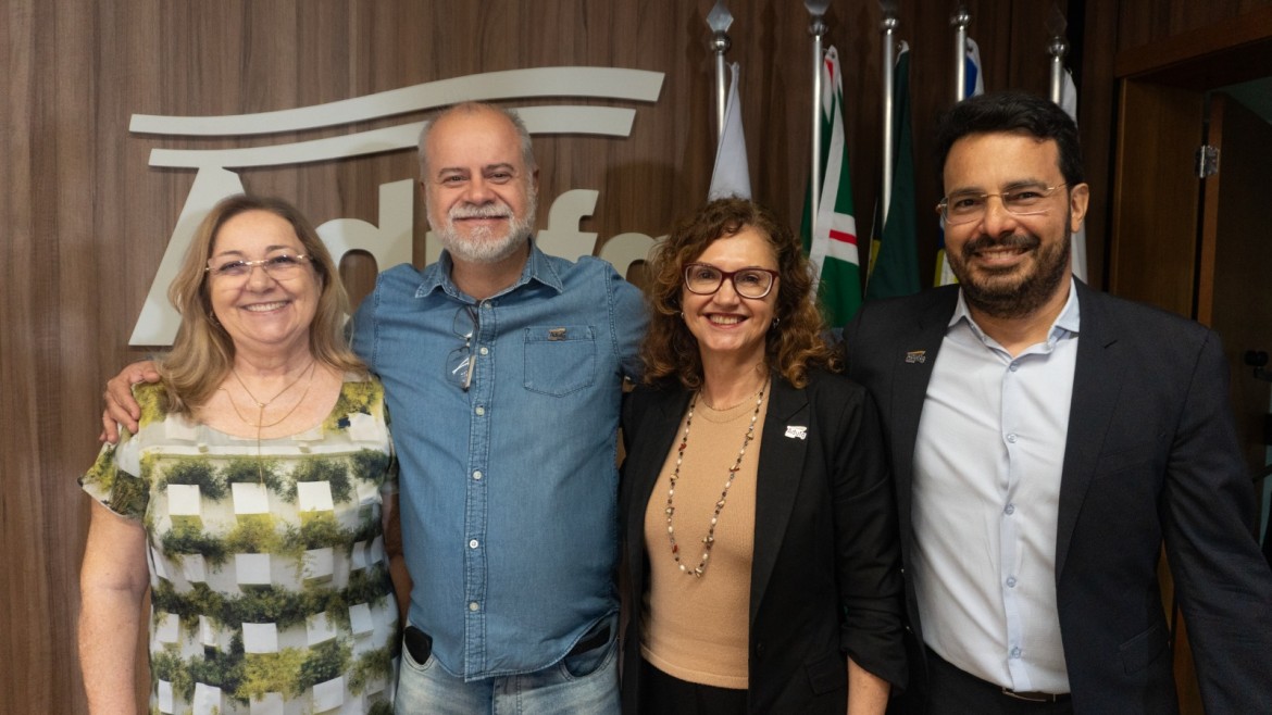 Diretores do Adufg-Sindicato prestigiaram o evento