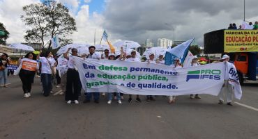 Notícias - Adufg-Sindicato e Proifes-Federação vão às ruas em Brasília na defesa de direitos da classe trabalhadora