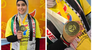 Notícias - Após enfrentar guerra em Gaza, refugiada palestina ganha medalha de ouro na 2ª fase da Olimpíada de Matemática em SP