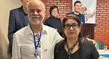 Notícias - Diretoria do Adufg-Sindicato marca presença na abertura das comemorações dos 60 anos do curso de Jornalismo da UFG