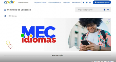 Notícias - MEC Idiomas: nova plataforma oferta inglês e espanhol gratuitamente