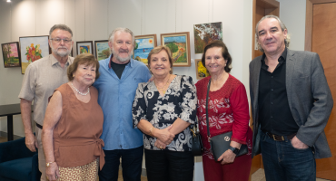 Notícias - Primeira Quarta Cultural de 2026 valoriza obras de arte realizadas por filiados do Adufg-Sindicato