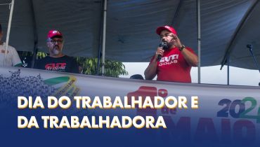 Ato em defesa do trabalhador e da trabalhadora