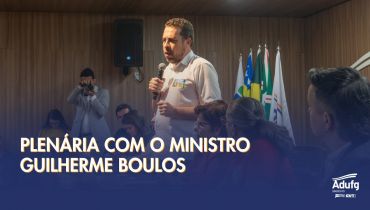 Plenária com Guilherme Boulos, Ministro da Secretaria-Geral da Presidência da República