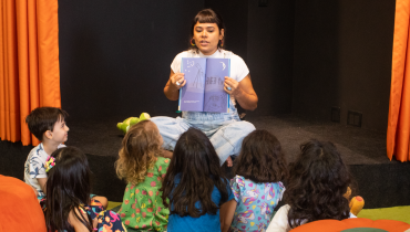 Oficina de Leitura (Dezembro) na Biblioteca comunitária Adufg/LIBRIS
