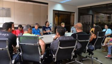 Reunião planejamento de paralisação 