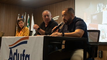 Visita do presidente nacional da CUT ao Adufg-Sindicato