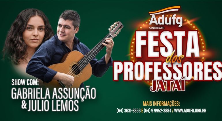 Adufg promove Festa dos Professores em Jataí
