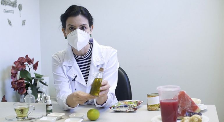 Adufg-Saúde aborda importância da alimentação saudável em tempos de pandemia