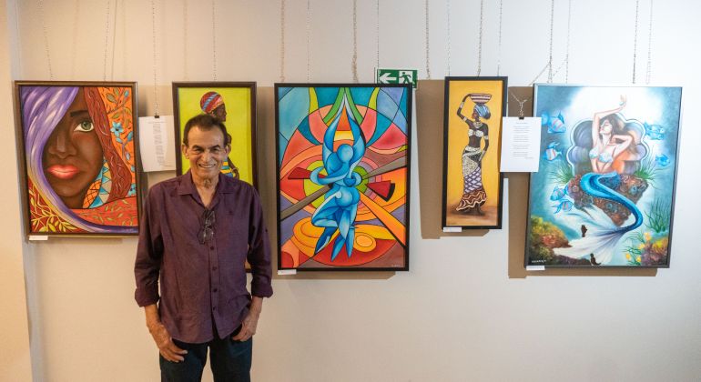 Adufg sedia exposição “Universo Feminino: Cores e Poesia”