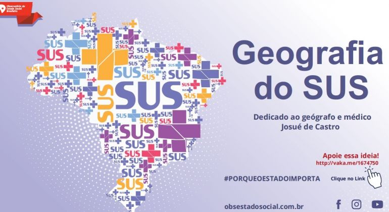 Adufg-Sindicato é parceiro de campanha do Observatório do Estado Social Brasileiro em defesa do SUS