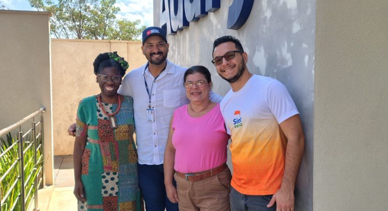 Adufg-Sindicato e Sint-IFESGO discutem ações conjuntas na defesa de docentes e técnicos administrativos da Universidade Federal de Jataí