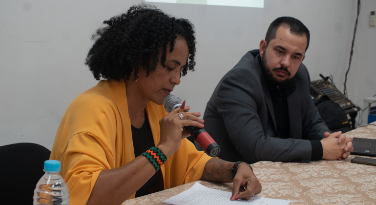 Adufg-Sindicato realiza palestra sobre assédio moral e denuncismo no ambiente acadêmico, na UFJ