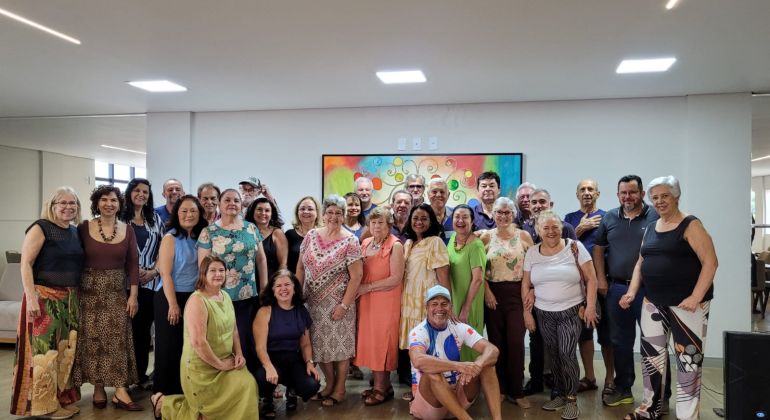 Adufg Sindicato recebe os aposentados para um café da manhã e atualização de pautas