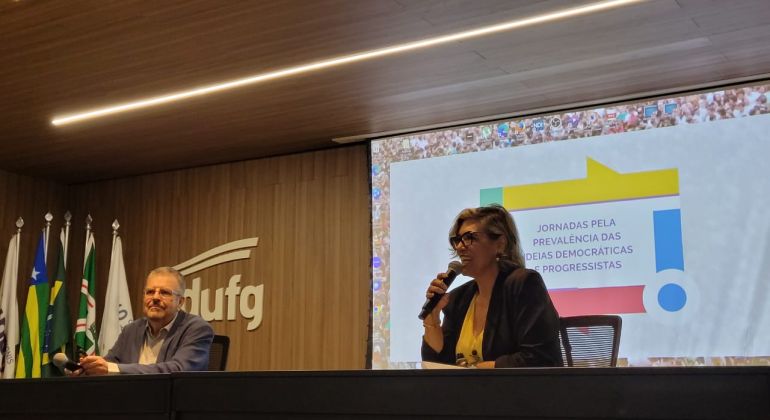 Adufg-Sindicato recebe segunda rodada de encontros das Jornadas pela Prevalência das Ideias Democráticas e Progressistas