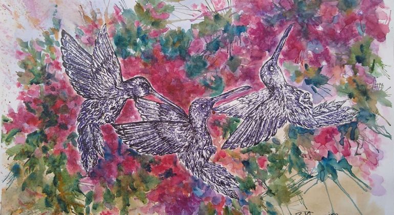 Adufg- Sindicato sedia exposição “Cio da Terra”, do artista plástico José Carlos Batista Nogueira