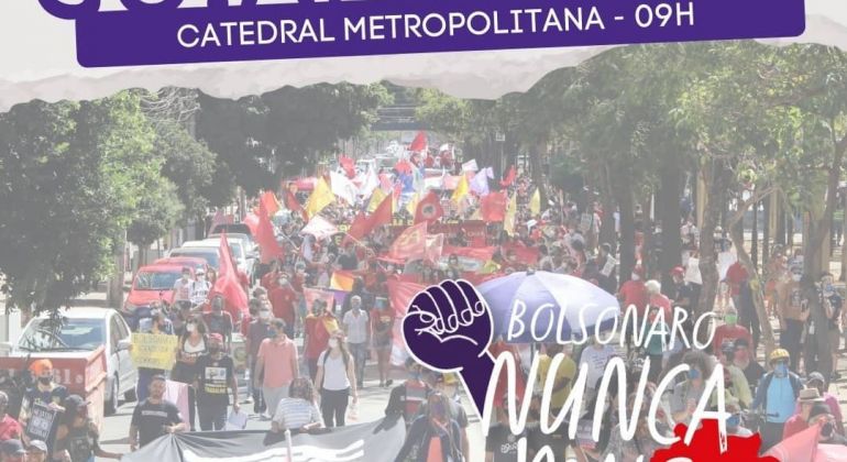 “Bolsonaro Nunca Mais”: ato reforça luta de mulheres por democracia e contra o machismo