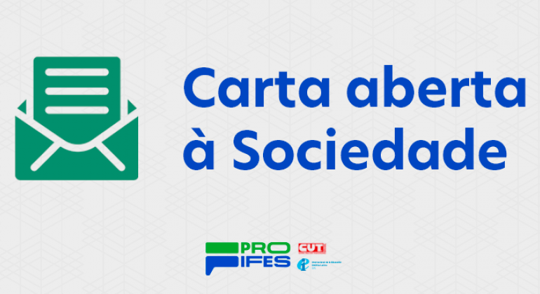 Carta aberta à sociedade - Andes pode jogar por terra reajuste salarial de professores