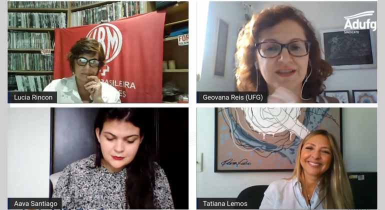 Ciclo de Debates Adufg discute a presença feminina na política