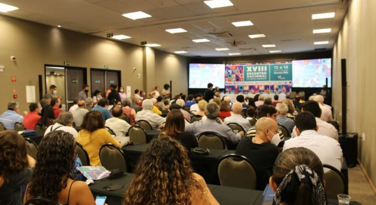 Com a presença do Adufg-Sindicato, começa oficialmente o XVIII Encontro Nacional da Proifes-Federação