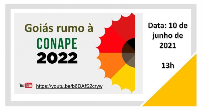 Com apoio do Adufg-Sindicato, Conferência Livre Rumo à Conape 2022 será nesta quinta-feira (10)