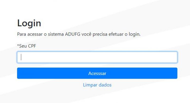 Consulta para escolha da Reitoria da UFG: Aposentados filiados ao Adufg e ao Sint-Ifes e alunos do Cepae podem votar pelo sistema eletrônico do Adufg