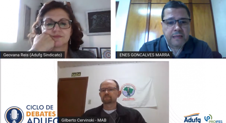 Crise energética e a má gestão do Estado pautam Ciclo de Debates Adufg