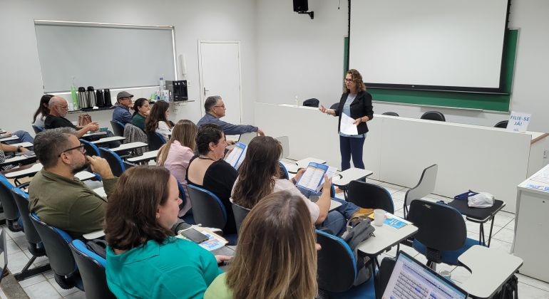 Diálogo com docentes marca primeira edição de 2026 do Adufg Perto de Você