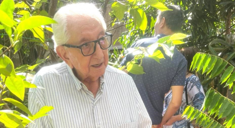 Diretoria do Adufg-Sindicato lamenta a morte de Binômino da Costa Lima, primeiro doutor honoris causa da UFJ