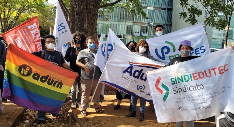 Em Brasília, Adufg-Sindicato participa de ato em defesa da reposição salarial de 19,99% para servidores públicos