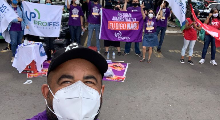 Em Brasília, movimentos sindicais intensificam pressão contra a reforma administrativa