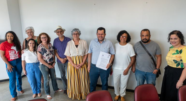 Em reunião, diretoria do Adufg reivindica melhores condições de trabalho à Reitoria da UFG