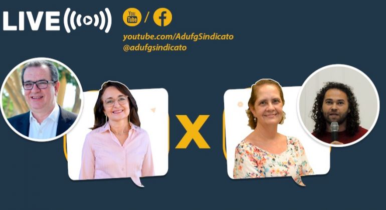 Entidades da comunidade acadêmica promovem debate entre as chapas concorrentes para nova reitoria da UFG