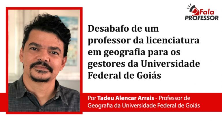 Fala Professor - Carta Aberta Tadeu Alencar Arrais