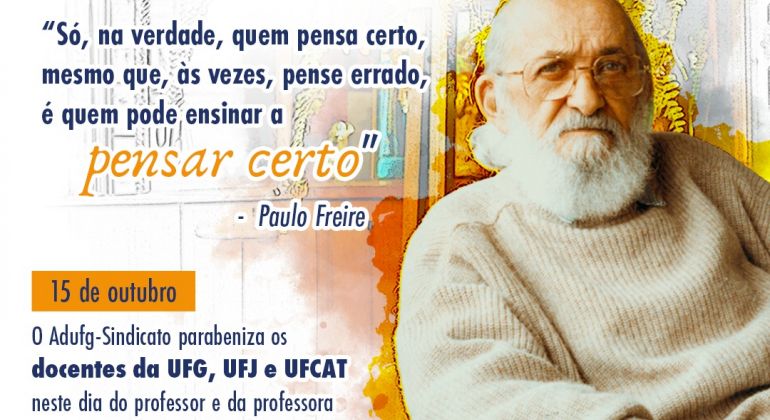 Feliz Dia do Professor e da Professora