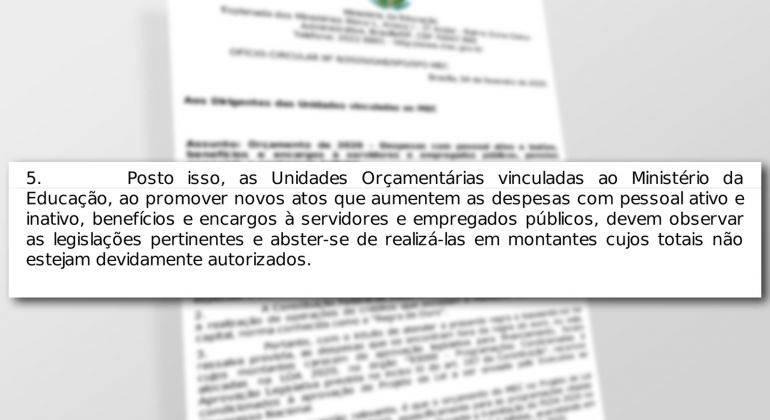G1: Três universidades suspendem contratações e promoções após ofício do MEC contra aumento de gastos: