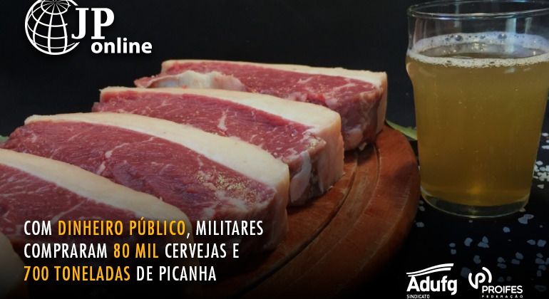 JP Online: professor critica falta de transparência em compras superfaturadas de picanha e cerveja