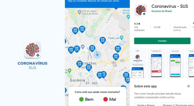 Ministério da Saúde lança aplicativo gratuito com informações sobre o Coronavírus