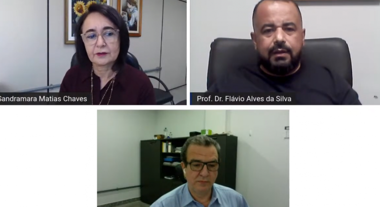 No Ciclo de Debates Adufg, Sandramara Matias e Jesiel Carvalho falam sobre perspectivas para Reitoria e Vice-Reitoria da UFG