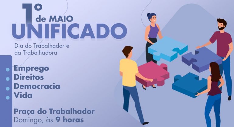 No próximo domingo, 1º de maio, Adufg-Sindicato marca presença no ato em defesa dos trabalhadores