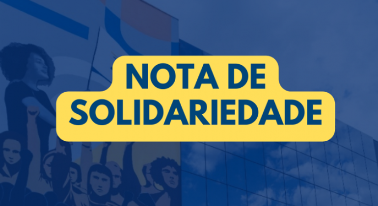 Nota de solidariedade