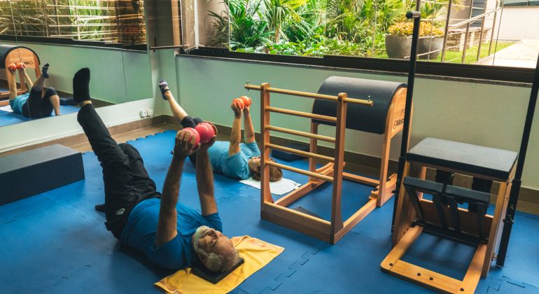 Nova sala de pilates do Adufg-Sindicato já está em funcionamento