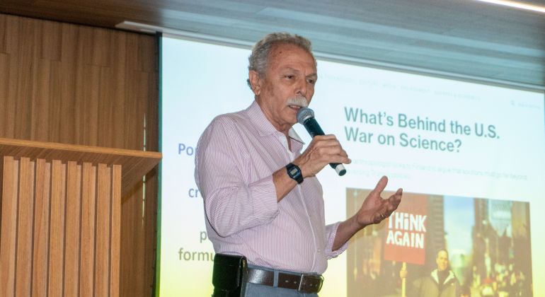 Novo presidente do CNPq, Ricardo Galvão defende investimentos em ciência