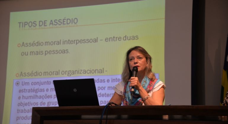 Palestras abordam assédio e suas várias faces dentro das instituições