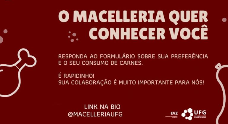 Pesquisa da UFG quer identificar o perfil de consumo de carnes no Brasil