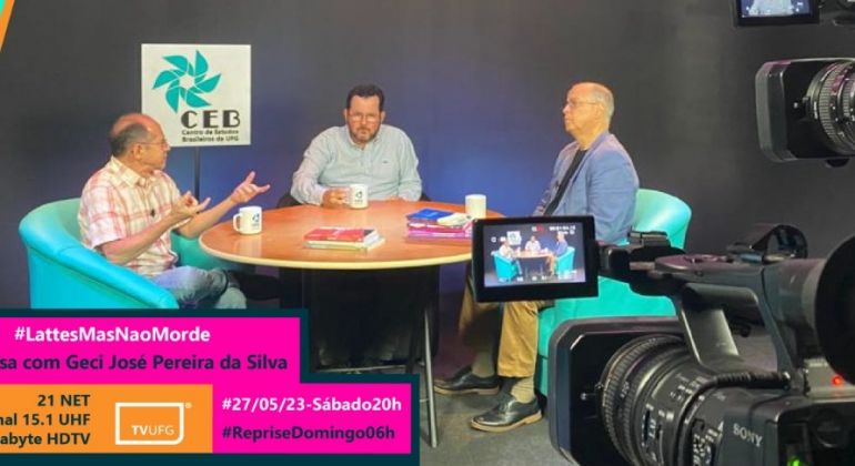 Presidente do Adufg participa de programa de entrevistas da TV UFG