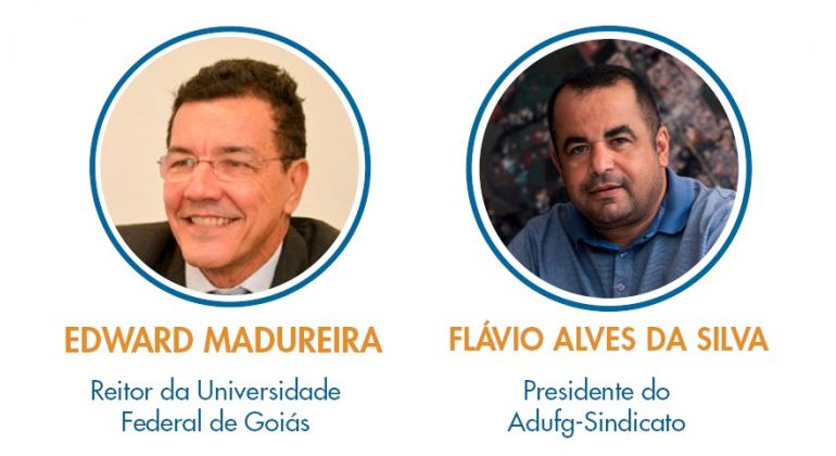 Presidente do Adufg participa do projeto Live da Reitoria