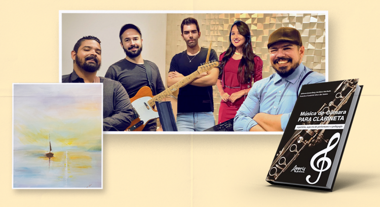 Quarta Cultural de agosto valoriza diversidade artística com exposição, música e lançamento literário