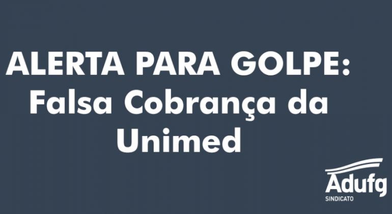 Recomendamos que qualquer mensagem recebida em nome da Unimed Goiânia, que não tenha o domínio @unimedgoiania.coop.br seja desconsiderada