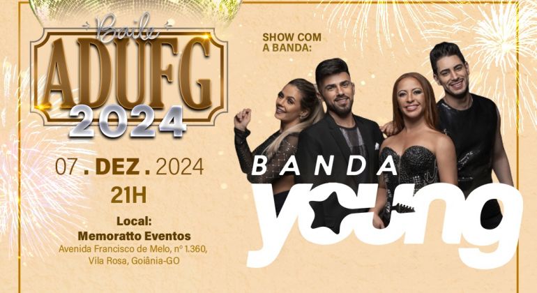 Tradicional Baile Adufg 2024 será no dia 7 de dezembro